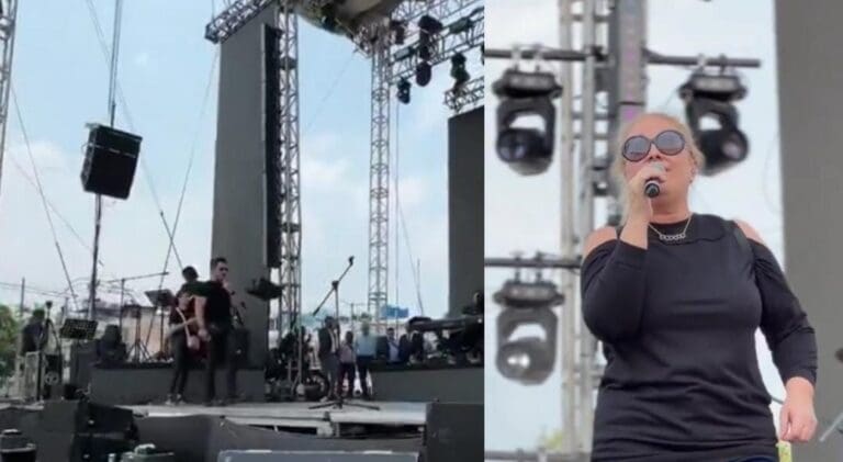Revelan que Alicia Villarreal hizo prueba de sonido minutos antes del colapso del escenario en la GAM, en Cdmx.