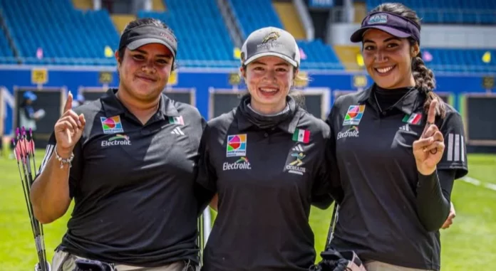 México gana medalla de oro y plata en Copa del Mundo de tiro con arco