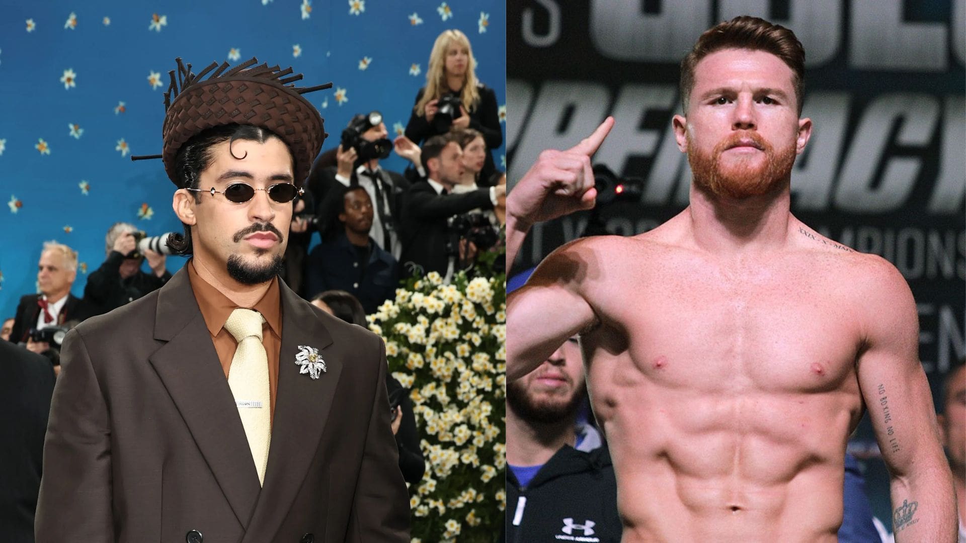 Bad Bunny confiesa que le gustaría pelear contra el "Canelo" Álvarez; cree que podría ganarle