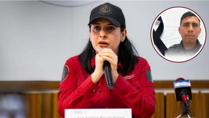 Estefanía Mercado lamenta profundamente la pérdida de Juan Pablo Torres y respalda con firmeza a las y los policías de Playa del Carmen