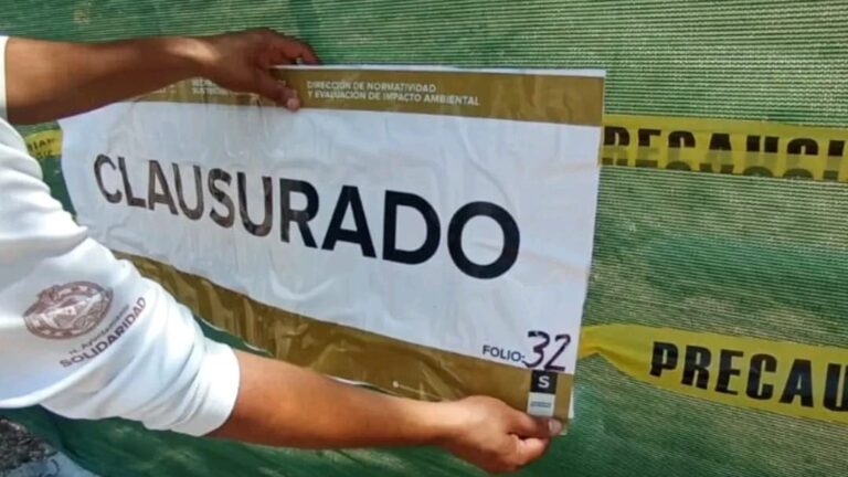 Clausura Medio Ambiente de Playa del Carmen predio en Playacar