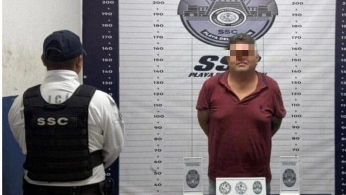 Hombre es detenido tras agredir a su pareja en hotel de Playa del Carmen