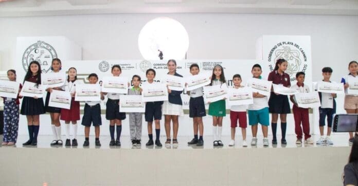 Seleccionan a los 18 integrantes del Cabildo Infantil de Playa del Carmen, cuya sesión se realizará el 27 de mayo.
