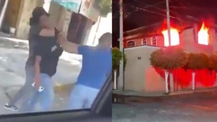 Un padre y un hijo agredieron a un vendedor de fruta en Tehuacán, Puebla. Los vecinos intentaron lincharlos.