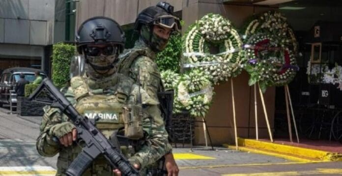 Sepultan a Ximena Guzmán, colaboradora de Clara Brugada en Cdmx, bajo fuertes medidas de seguridad en el Edomex.
