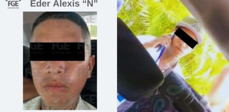 Detienen a sujeto que agredió a una turista extranjera en el aeropuerto de Cancún. No la dejaba subirse a un Uber.