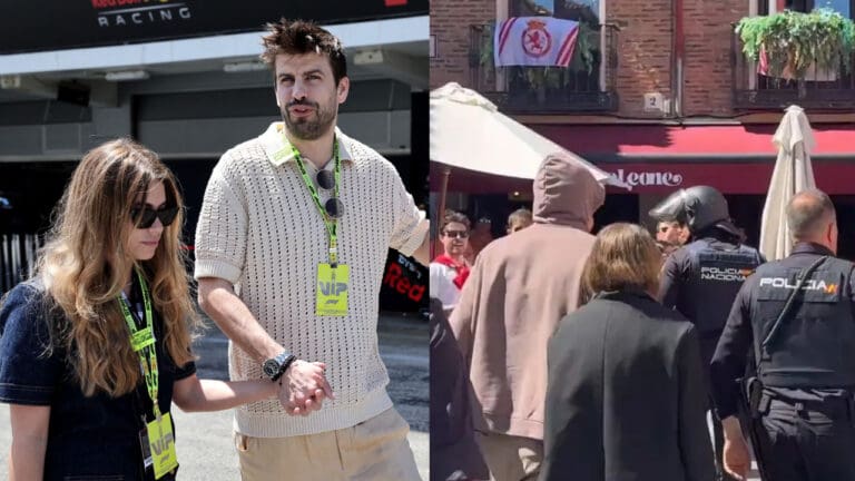 Video: Gerard Piqué y Clara Chía son escoltados por la policía tras ser abucheados en un restaurante de España
