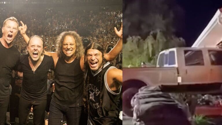 Familia se salva de morir porque fue a dormir temprano por concierto de Metallica en Estados Unidos