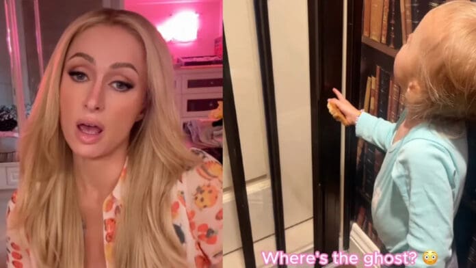 Video: Paris Hilton tiene miedo luego de que su hijo viera fantasmas en su casa