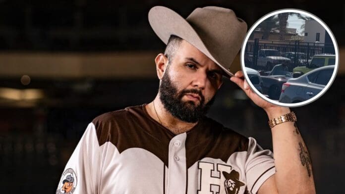 Video: Carín León se queda varado en su auto en plena avenida de Hermosillo, Sonora