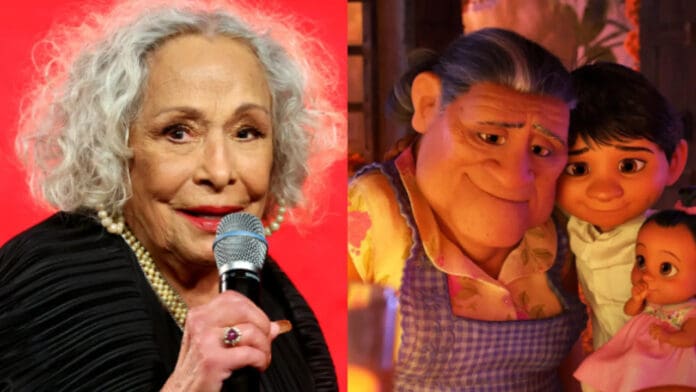 Murió Renée Victor actriz que le dio vida a Elena, la abuelita de la película Coco