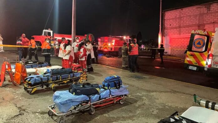 Mueren 12 personas tras incendio en un centro de rehabilitación en Guanajuato