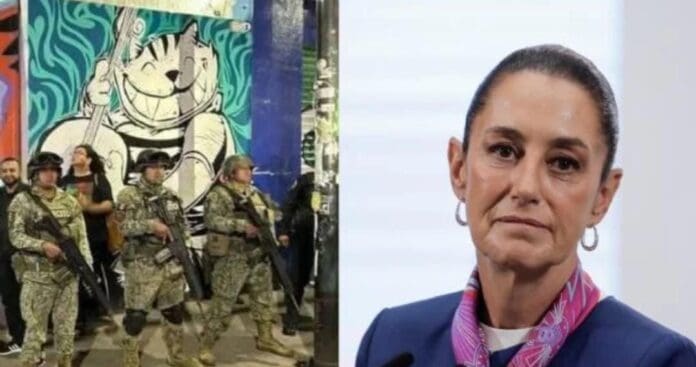 Promete Claudia Sheinbaum revisar los protocolos tras la intervención de los militares en un concierto en Cdmx.