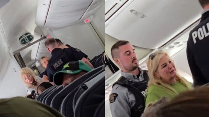 Video: Madre e hija se pelean en pleno vuelo y provocan un aterrizaje de emergencia en Canadá