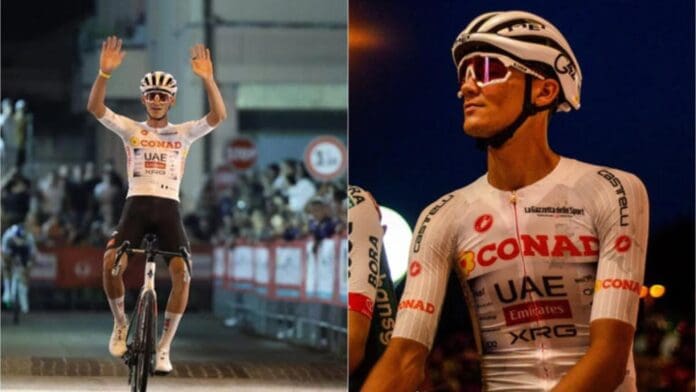 Tras concluir el Giro de Italia, Isaac del Toro gana el Cycling Stars Criterium