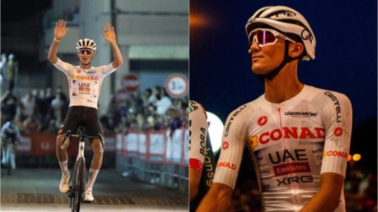 Tras concluir el Giro de Italia, Isaac del Toro gana el Cycling Stars Criterium