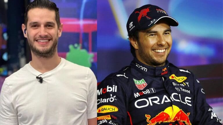 Adrián Marcelo asegura que "Checo" Pérez no le genera admiración y hace enfurecer a los fans