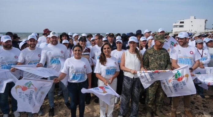 Quintana Roo y Mara Lezama se suman a Estrategia Nacional de Limpieza y Conservación de Playas y Costas 2025-2030.