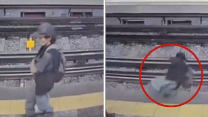 Video: Hombre en presunto estado de ebriedad cae a las vías del metro en la CDMX