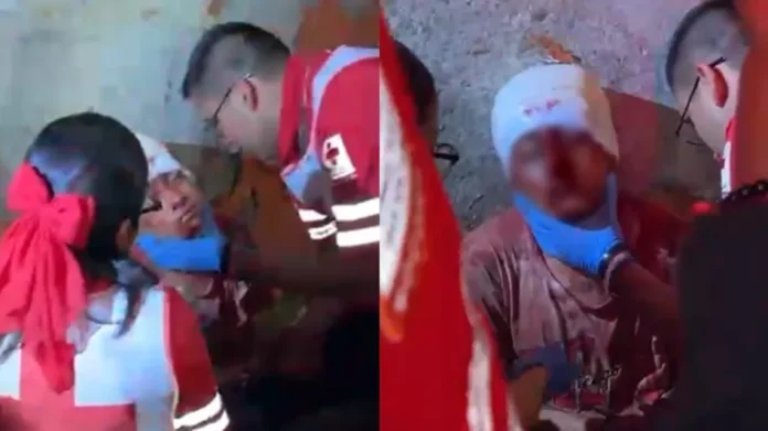 Pasajeros golpean a sujetos que pretendían robar en transporte público en Puebla