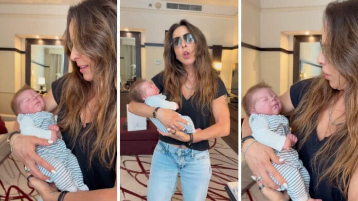 Kate del Castillo y Edgar Bahena se convierten en padres y presenta a su 