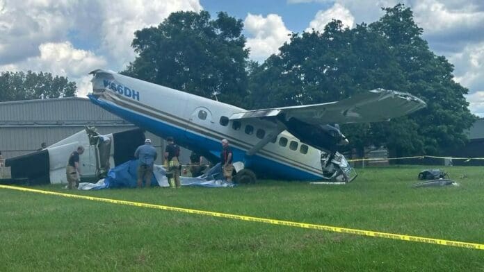 Se estrella avión de paracaidismo en Tennessee, Estados Unidos; hay varios heridos