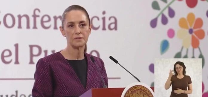 Pide Claudia Sheinbaum actuar con responsabilidad tras ser acusada de alentar las protestas en Los Ángeles.