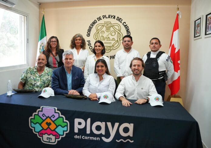 Reconoce el embajador de Canadá a Playa del Carmen como un destino seguro para el turismo: Fernando Muñoz Calero
