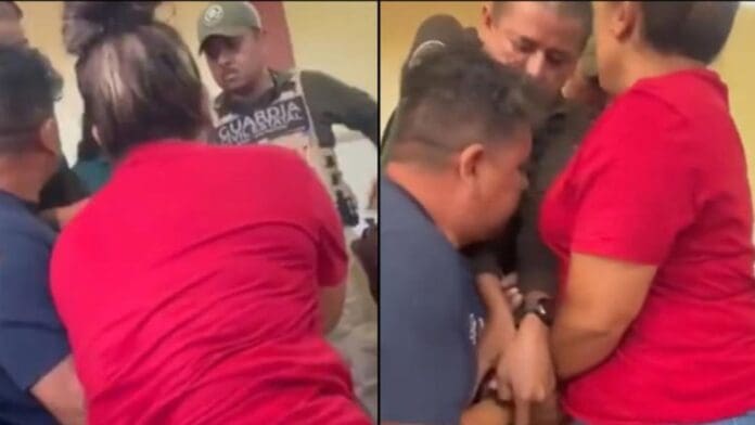 Video: Intentan detener a hombre en plena misa en San Luis Potosí pero sacerdote lo impide