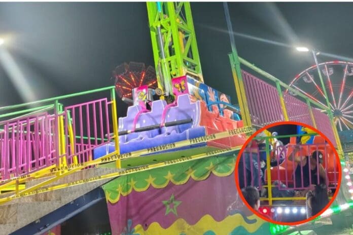Reportan entre ocho y 15 heridos desplomarse juego mecánico en Nuevo León