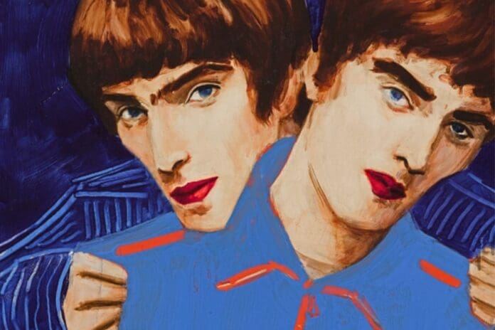 Subastarán retrato de los hermanos Gallagher, de Oasis, en más de dos millones de dólares; fans dicen que no se parecen