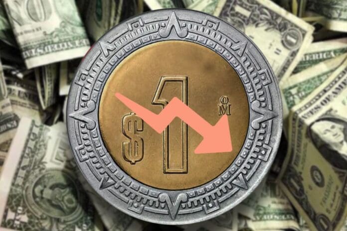 El peso mexicano sigue con pérdidas ante el dólar por conflicto entre Israel e Irán