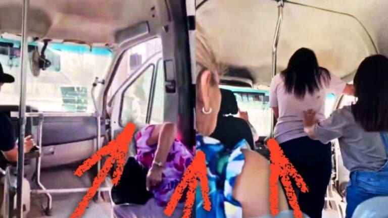 Video: Mujer roba el cambio del chofer tras negarse a regresarle el pasaje en Tijuana, Baja California