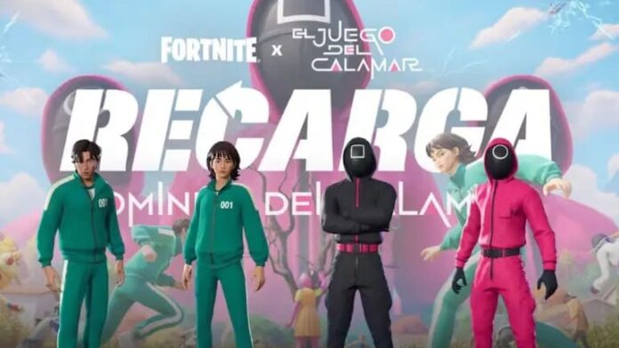 El Juego del Calamar llega a Fortnite con una colaboración especial de Epic Games