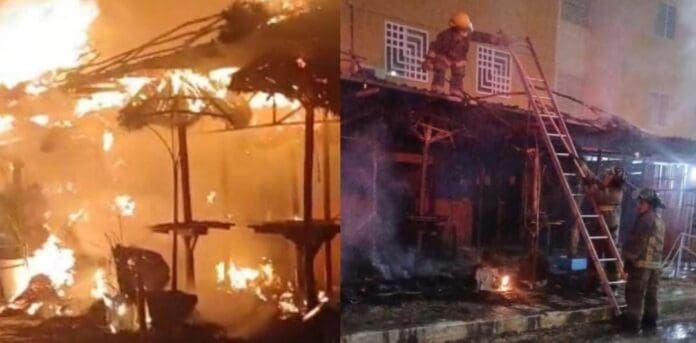 Incendio de restaurante en Cancún no fue por cobro de piso, sino por clientes molestos, destacó la Fiscalía de Q. Roo.