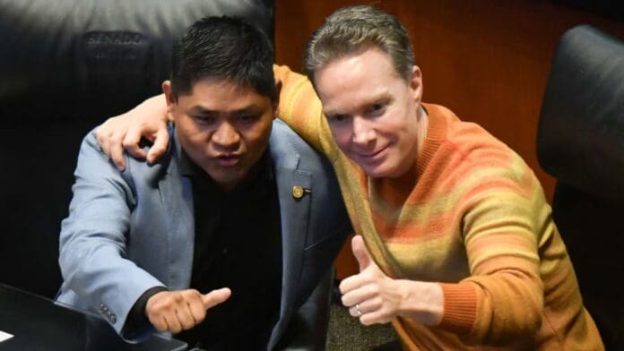 Erasmo Catarino, ganador de La Academia rinde protesta como senador del Partido Verde