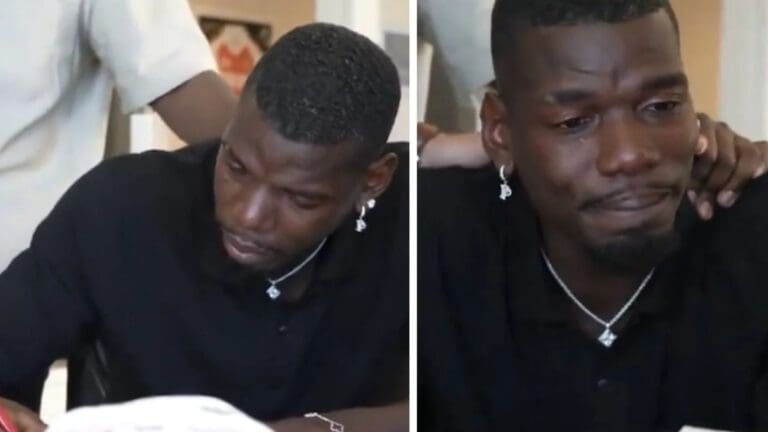 Video: Futbolista Paul Pogba rompe en llanto tras firmar su contrato con el Mónaco de Francia