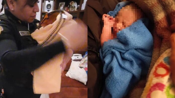 Hallan a bebé recién nacida bajo un árbol en Cdmx