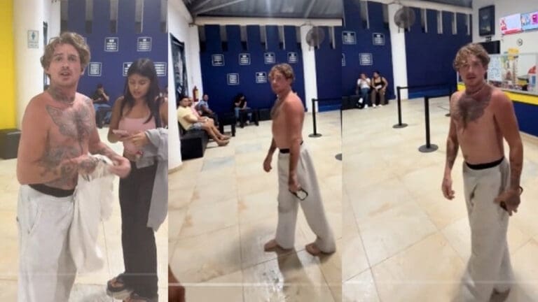Video: Sujeto de Estados Unidos agrede a una mexicana en un cine de Puerto Escondido, Oaxaca