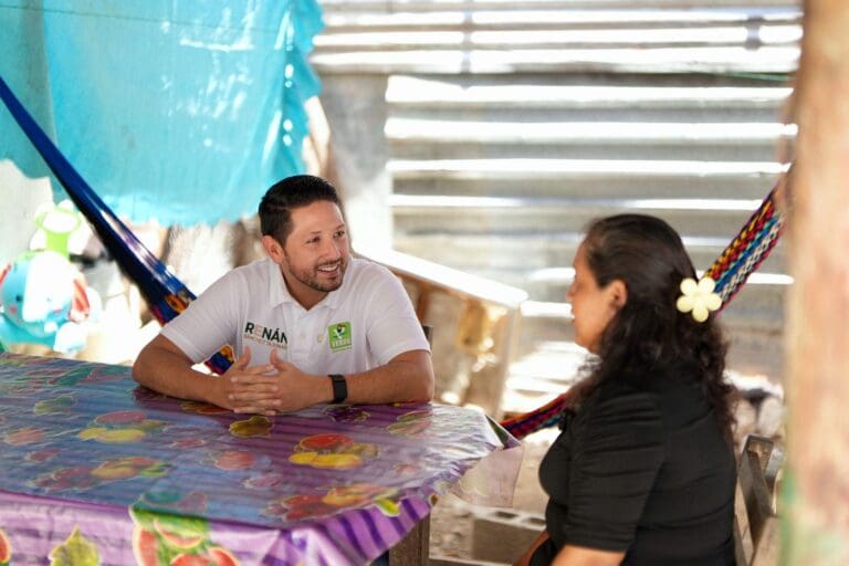 Con trabajo a ras de piso, el Verde se fortalece en Bacalar: Renán Sánchez