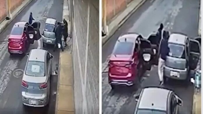 Video: Vecinos frustran secuestro de una mujer en Edomex