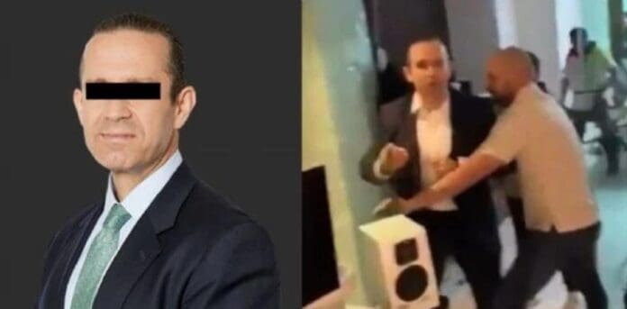 Detienen a un abogado que fue captado agrediendo a la socia de su hijo en Cdmx. El incidente quedó grabado.