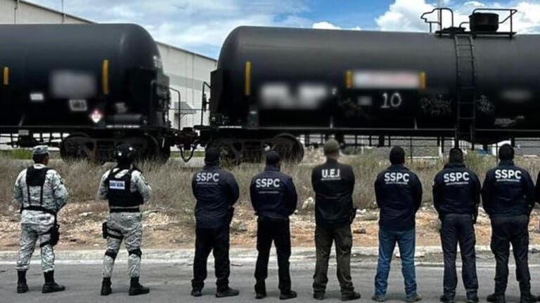 Aseguran más de 15 millones de litros de huachicol transportados en tren en Coahuila