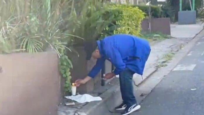 Abandonan feto en una jardinera de Tlalpan en CDMX