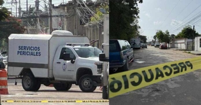 Sujeto muere electrocutado tras pisar un cable de alte tensión en Bonfil, a las afueras de Cancún. Una tragedia.