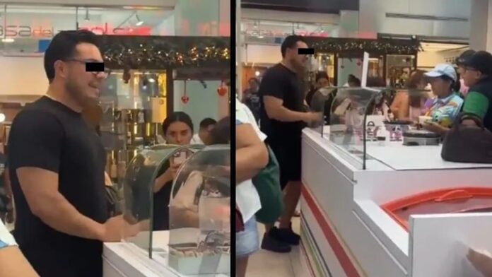 Video: Cliente arma un escándalo en una heladería Nutrisa por el orden de los complementos