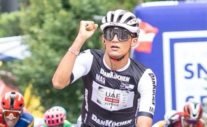 Ciclista mexicano Isaac del Toro gana el Tour de Austria