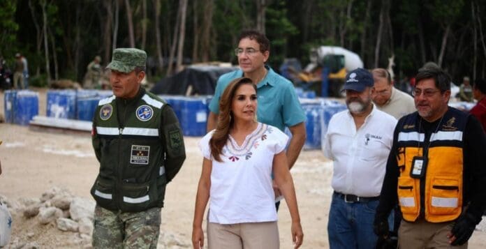 Anuncia Mara Lezama Espinosa nuevo Parque Arqueológico en Chetumal para preservar la historia y las raíces mayas.
