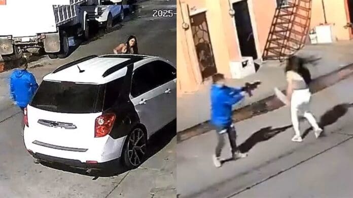 Video: Mujer es asesinada por su expareja con un rifle en plena calle de Guadalajara, Jalisco
