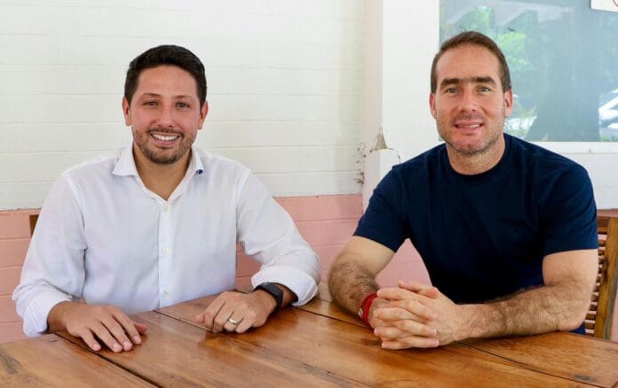 Renán Sánchez Tajonar y Diego Castañón reafirman compromiso por el desarrollo del pueblo de Tulum